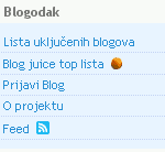 Omiljeni blogovi i Google Reader