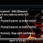 Nokia E7: sanduče e-pošte