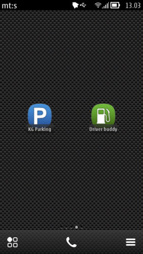 Ikonice za programe KG Parking i Driver Buddy