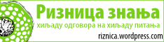 Riznica znanja - hiljadu odgovora na hiljadu pitanja