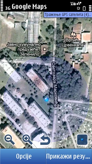 Nokia C7: Google Maps