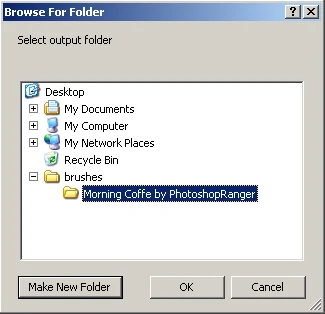 Browse For Folder