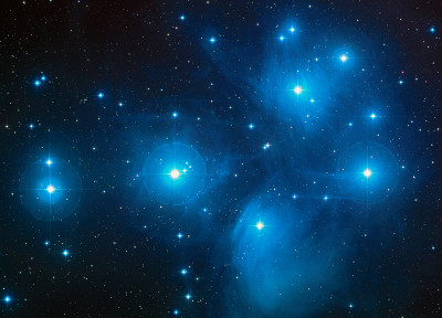 Плејада звезда у сазвежђу Бика (извор: Википедија)