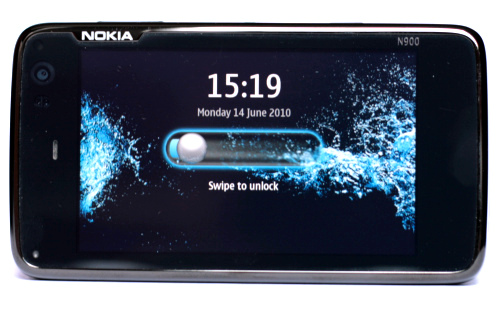 Nokia N900: Stand by екран