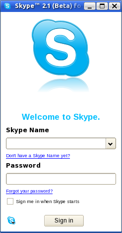 Skype 2.1 (Beta) на Debian Squeeze x86_64