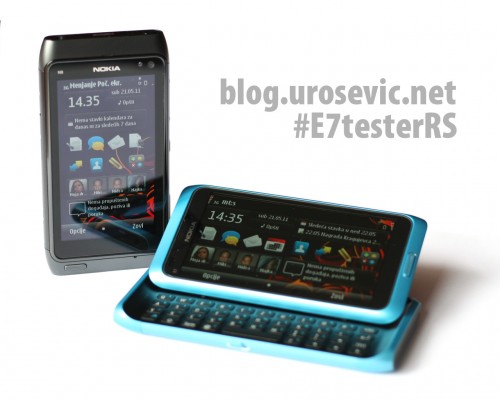 Старији и велики млађи брат - Nokia N8 и E7 #E7testerRS